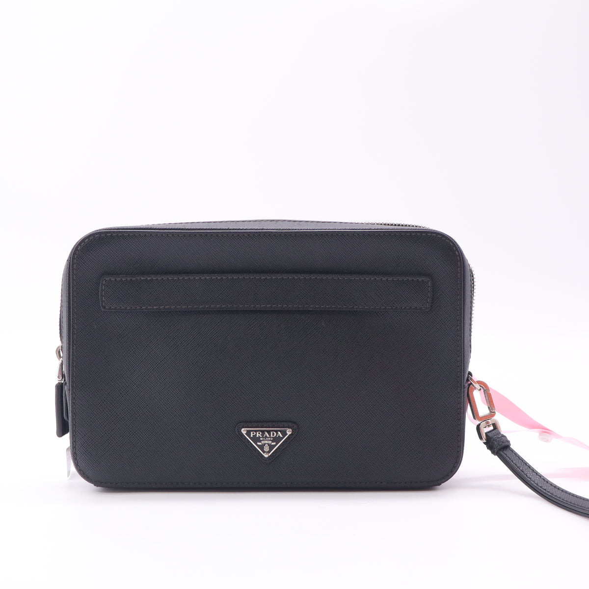 Prada Saffiano Leather Pouch twins LDJ6446