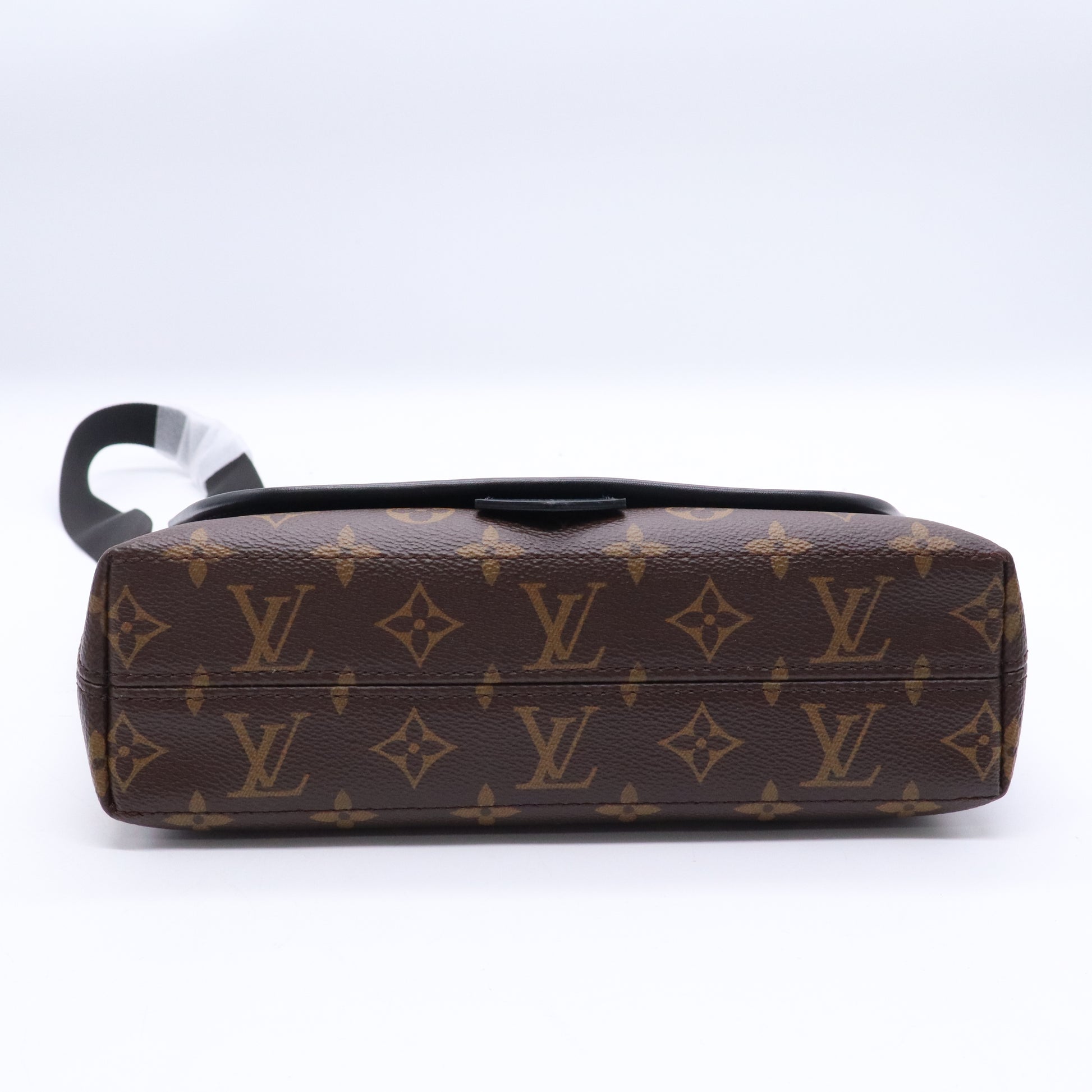 Louis Vuitton Monogram Macassar Canvas Magnetic Messenger Bag LDJ3703 twins LDJ3703