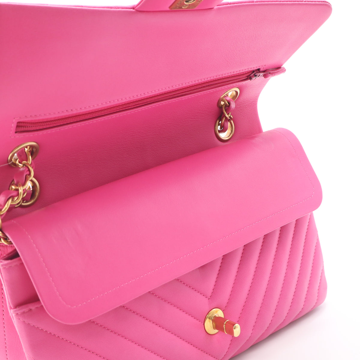 Chanel Classic Chevron Flap Bag twins LDJ6441