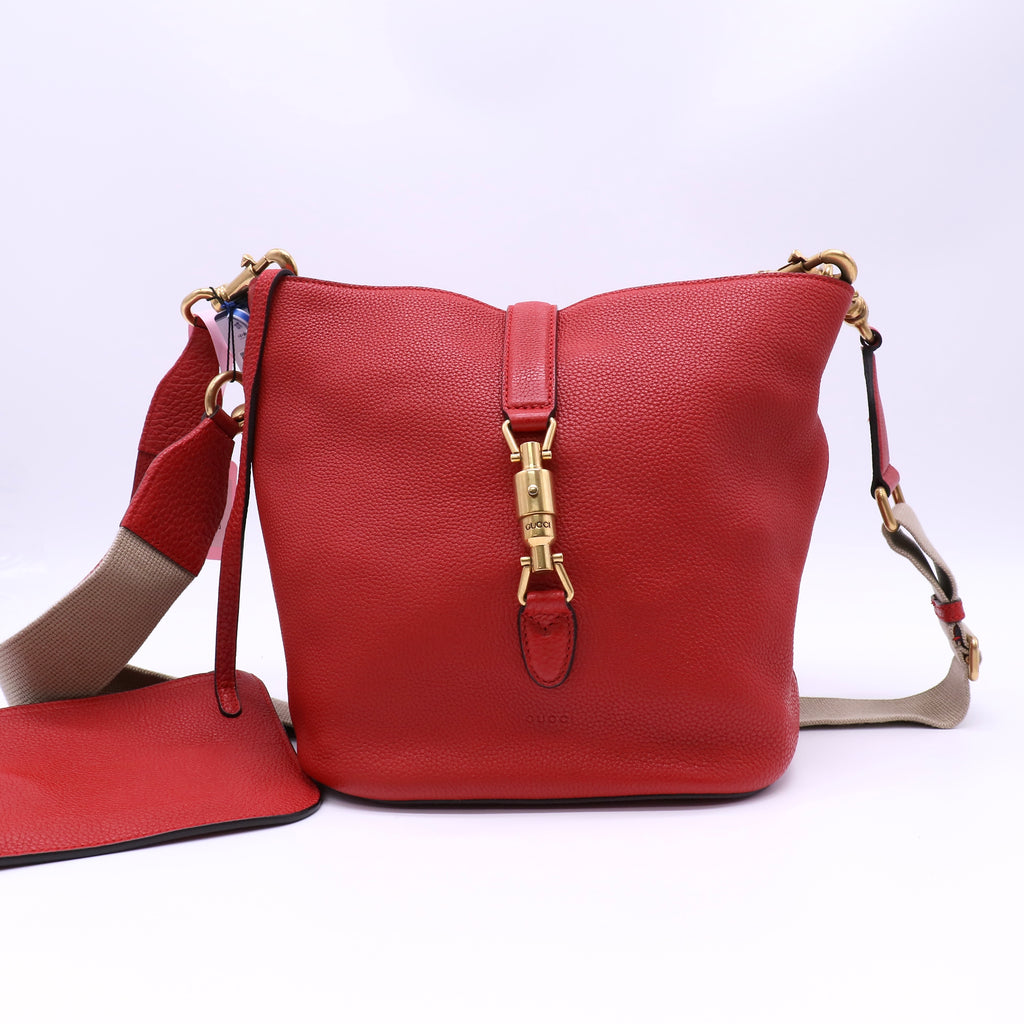 Jackie Soft Bucket Bag Leathe twins LDJ4683