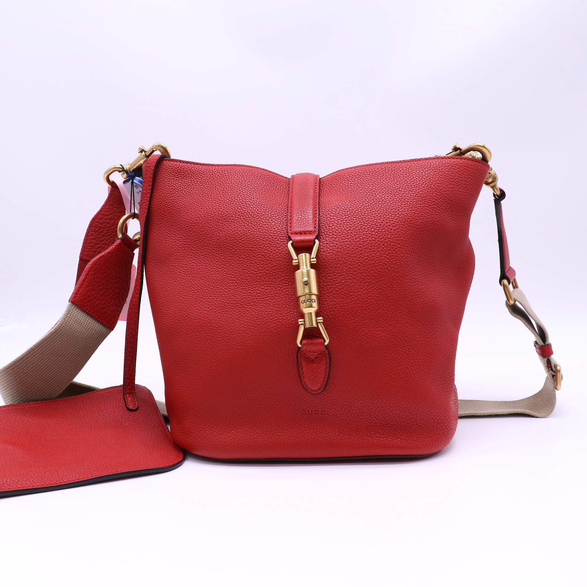Jackie Soft Bucket Bag Leathe twins LDJ4683