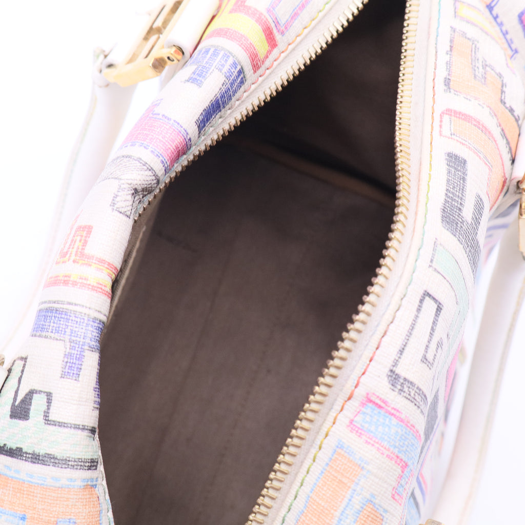 Multicolor Boston Bag