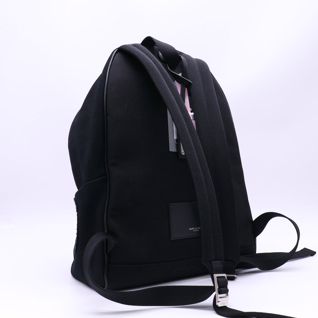 City Backpack Patch Embellished Canvastwins LDJ4678