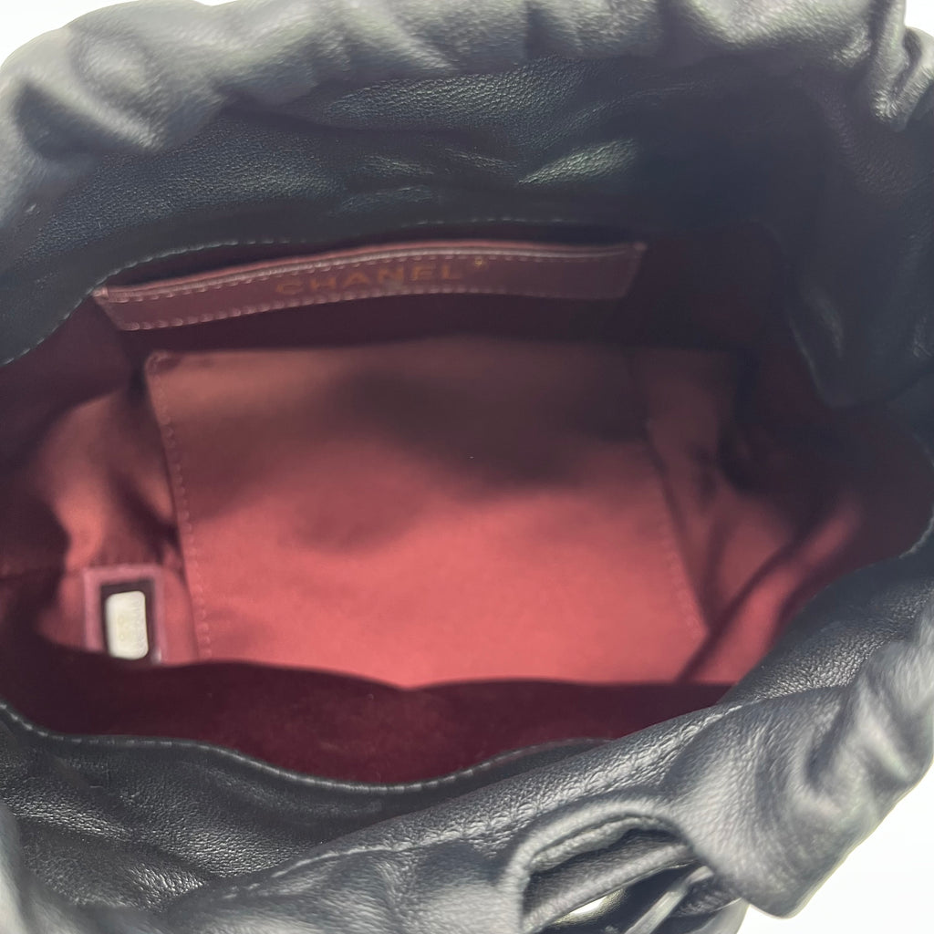 Coco Mark Shoulder Bag Black twins