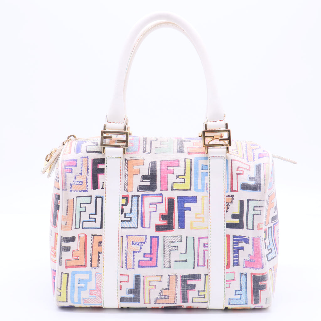 Multicolor Boston Bag