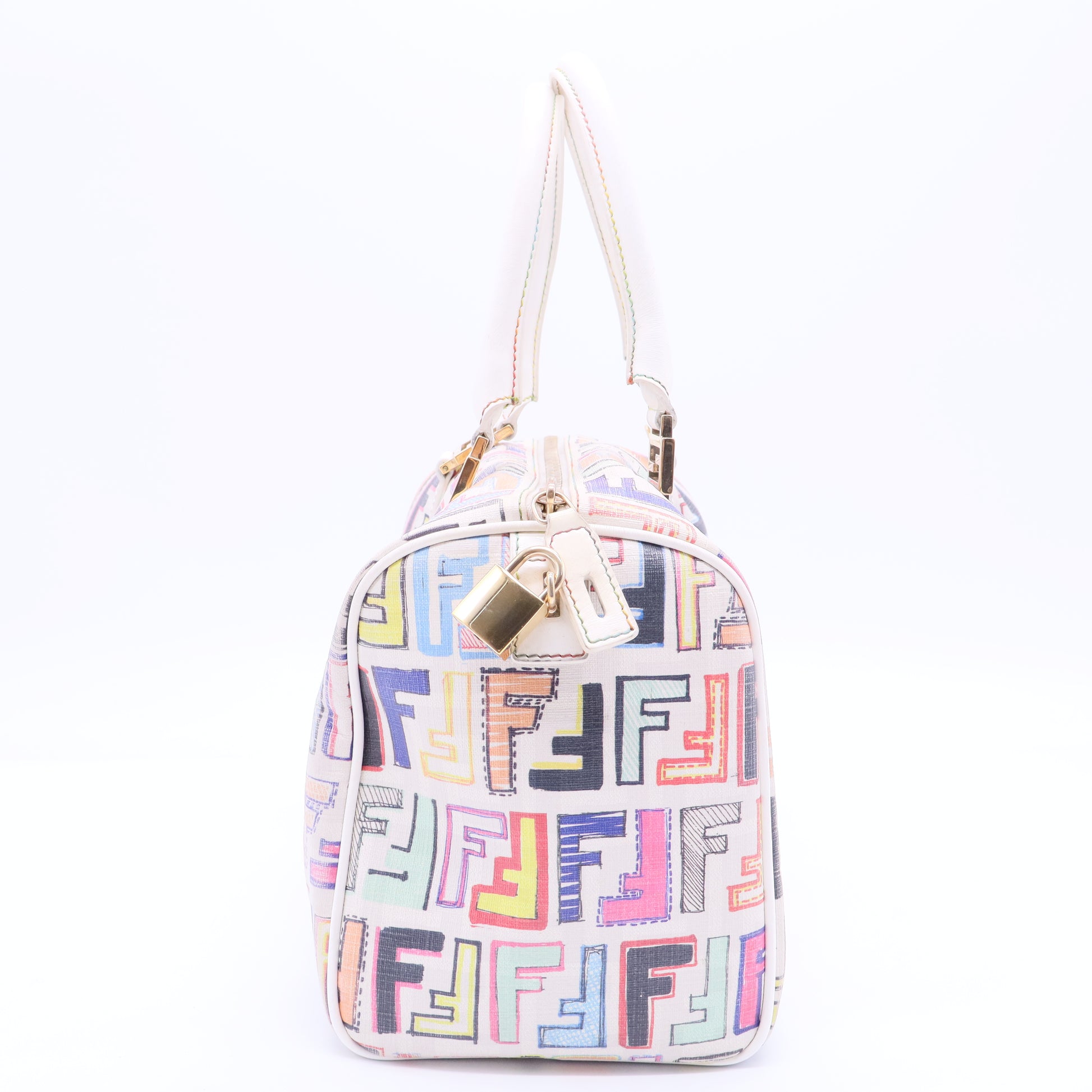 Multicolor Boston Bag