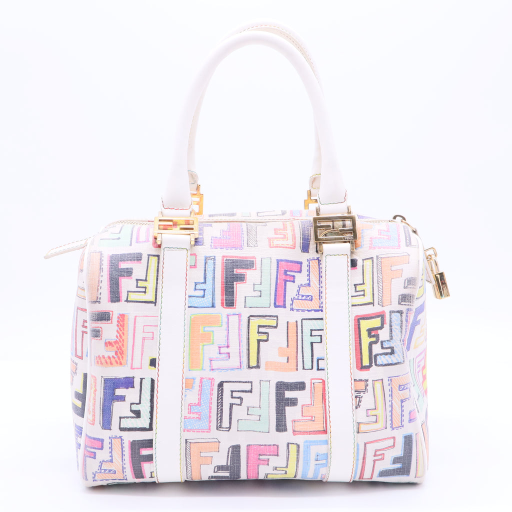 Multicolor Boston Bag