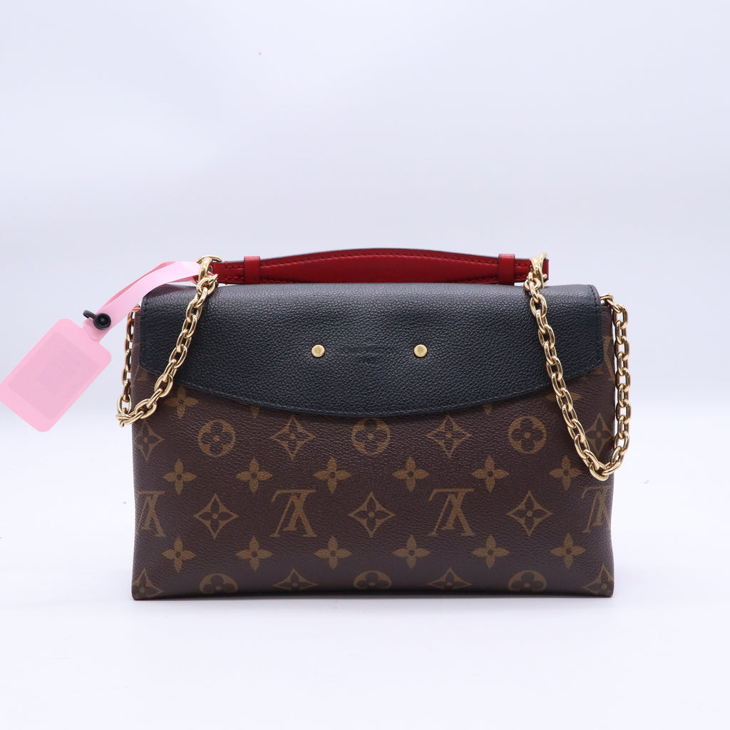 Saint Placide Handbag Monogram Canvas and Leather Twins LDJ3809
