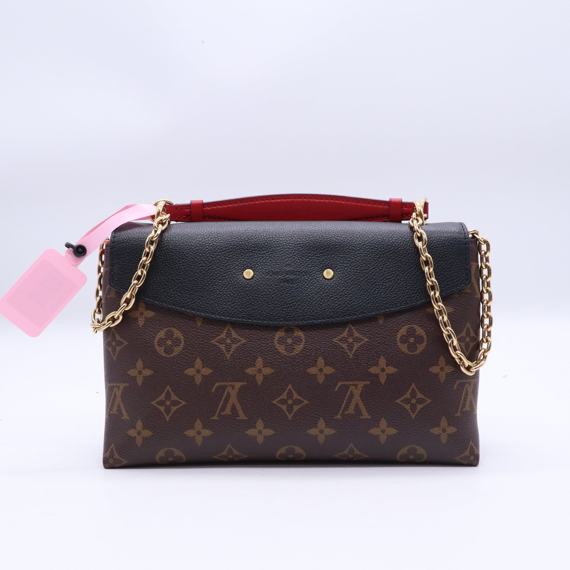 Saint Placide Handbag Monogram Canvas and Leather Twins LDJ3809