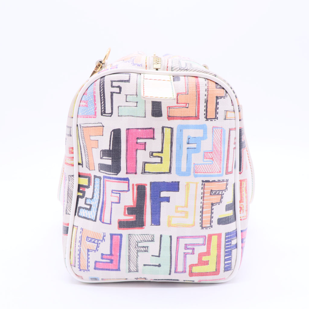 Multicolor Boston Bag