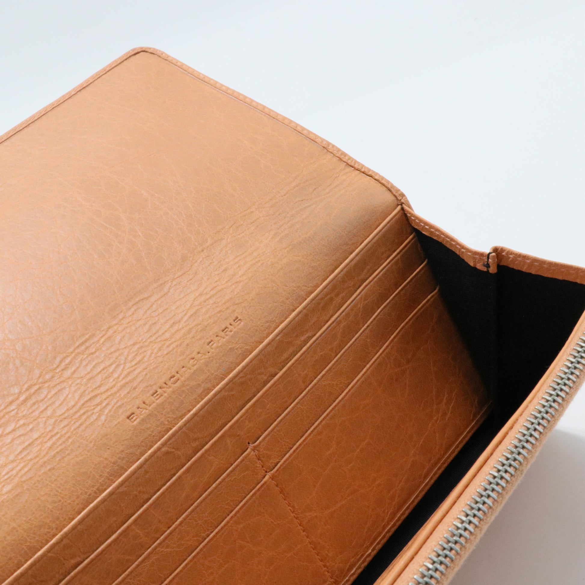Agneau Classic Gold Hardware Continental Wallet