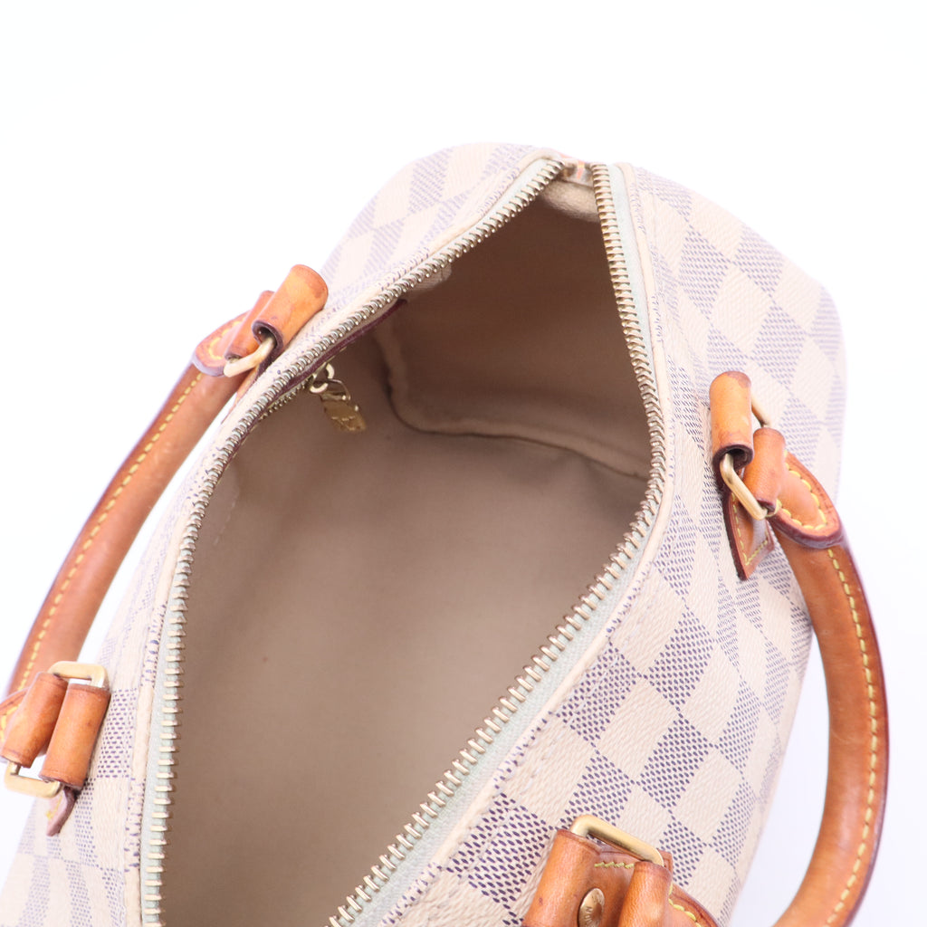 Damier Azur Speedy Bandouliere 25