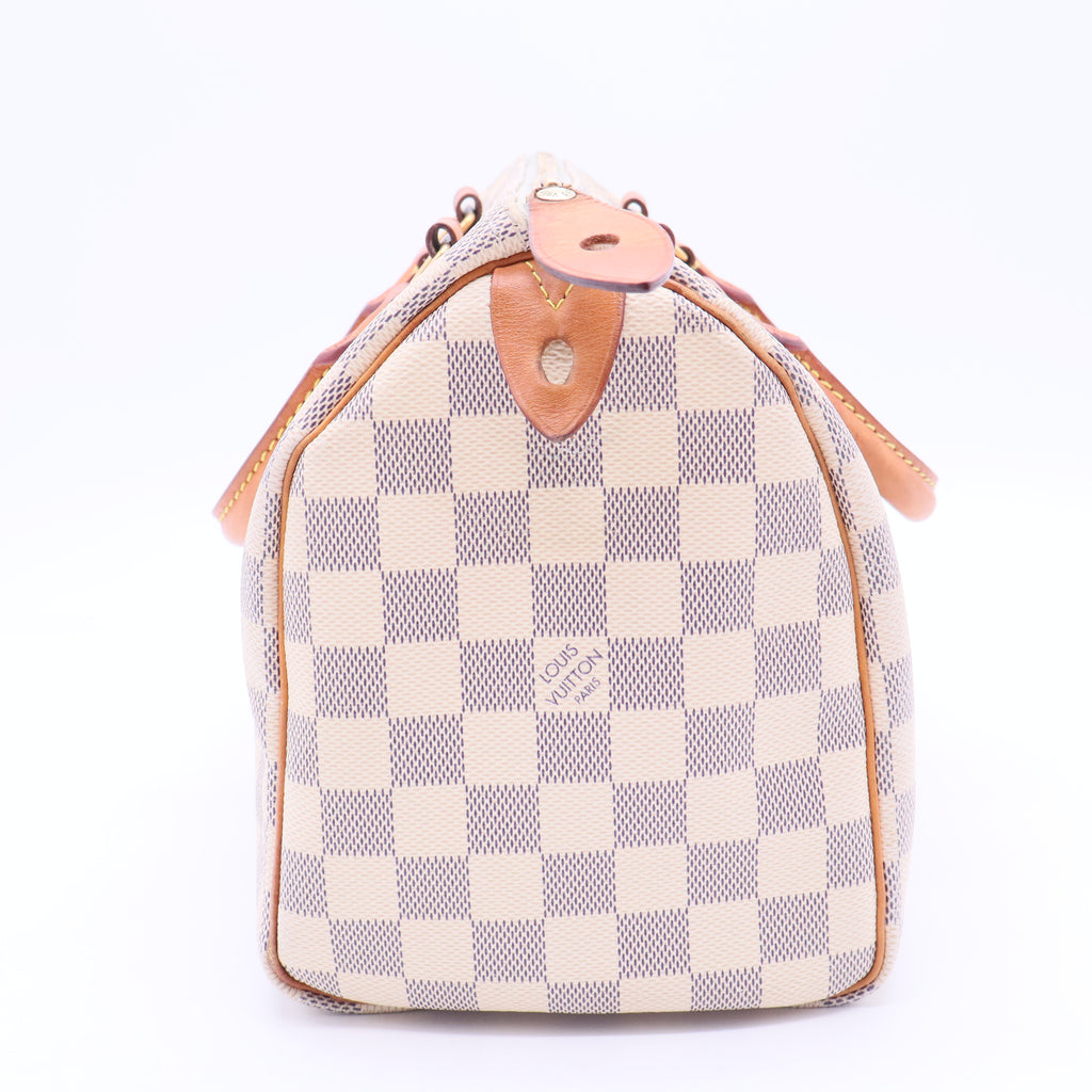 Damier Azur Speedy Bandouliere 25