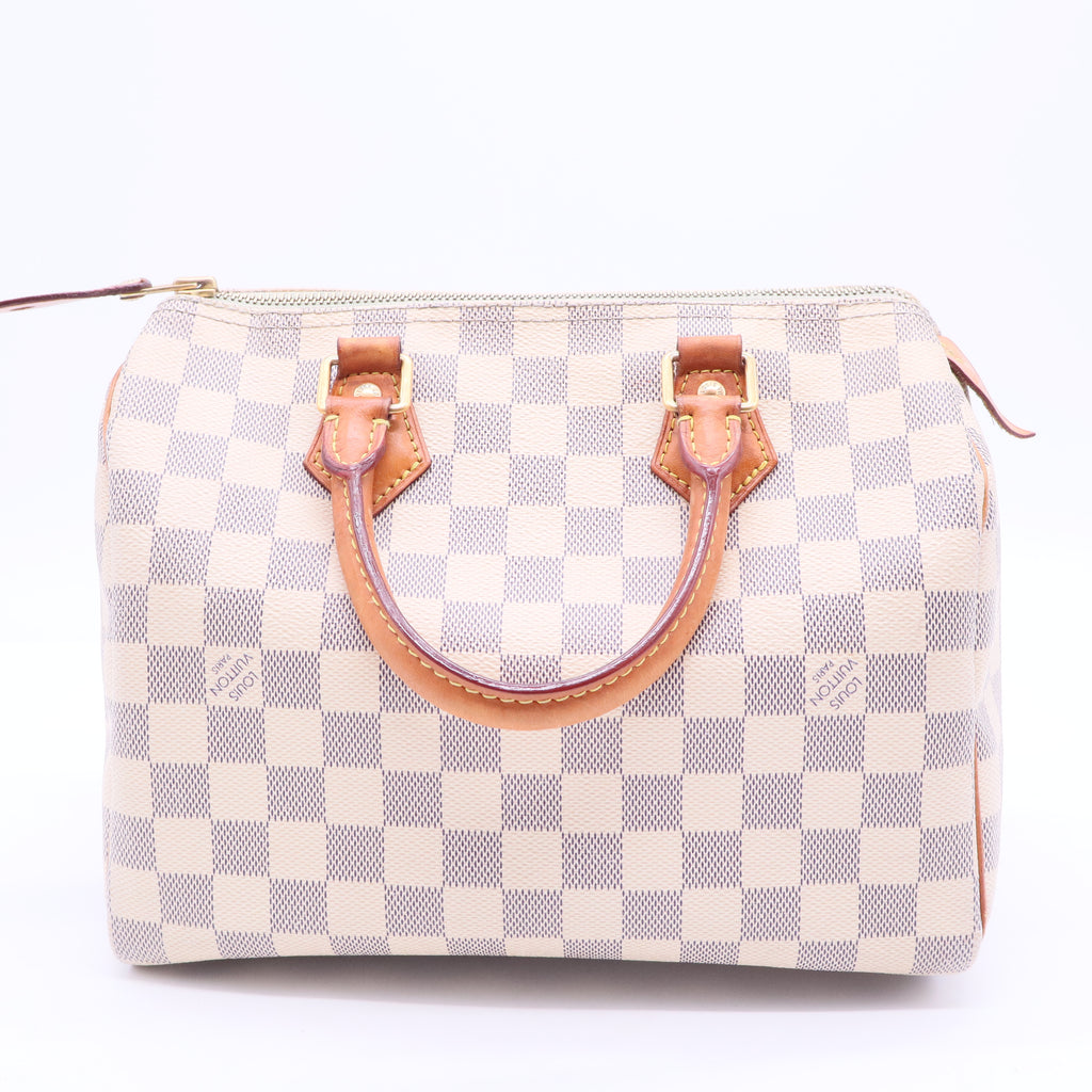 Damier Azur Speedy Bandouliere 25
