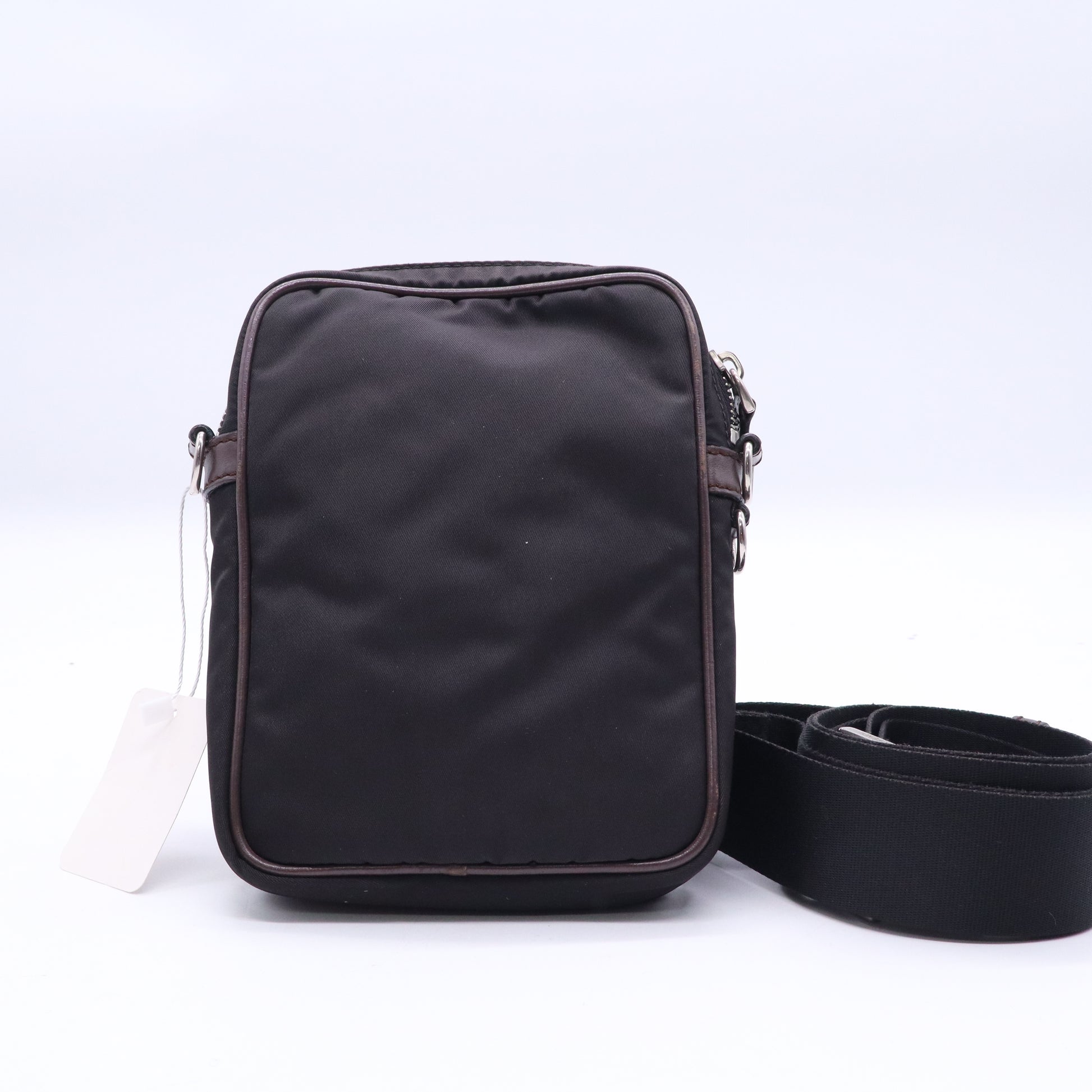 Nylon Fabric Jacquard Chamois FF 1974 Messenger Bag Twins LDJ3827