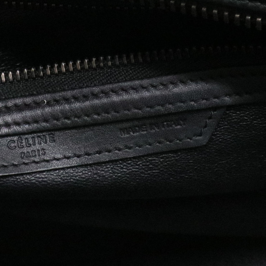 Tricolor Luggage Bag Leather Micro