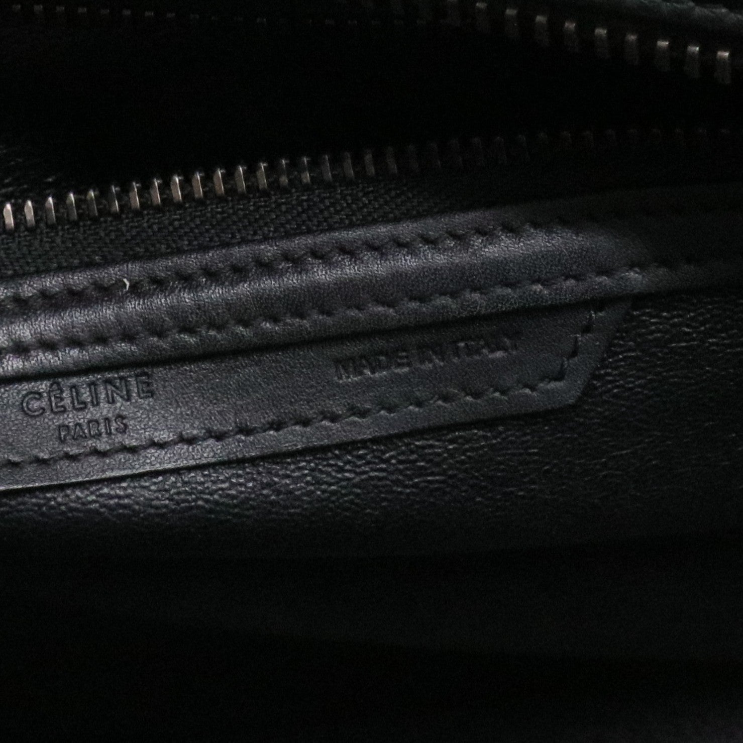 Tricolor Luggage Bag Leather Micro