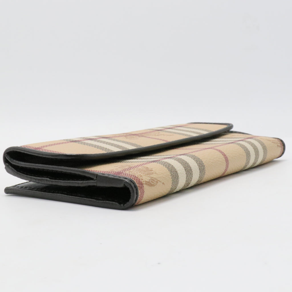 Haymarket Check Pattern Plaid Print Continental Wallet