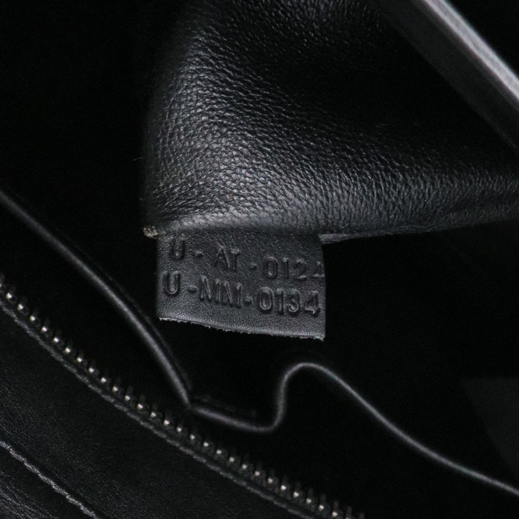 Tricolor Luggage Bag Leather Micro