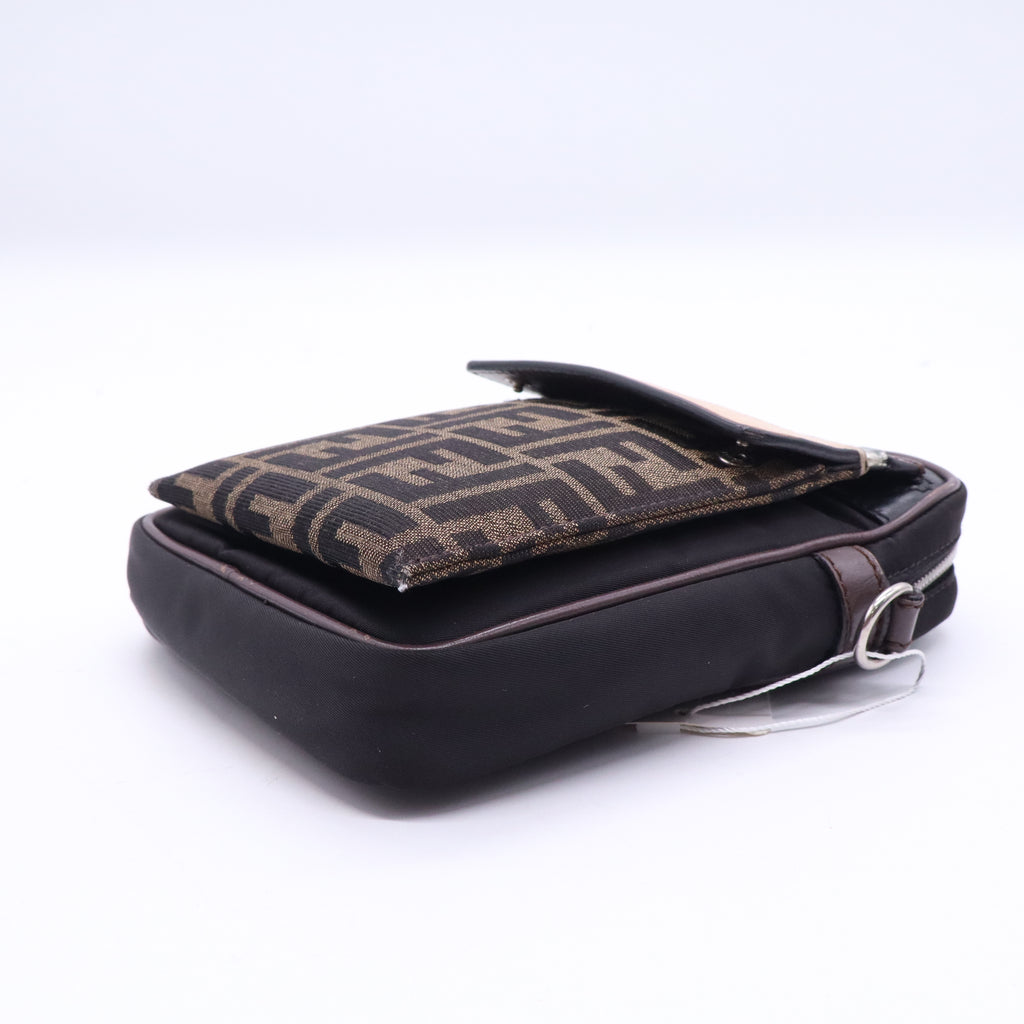 Nylon Fabric Jacquard Chamois FF 1974 Messenger Bag Twins LDJ3827