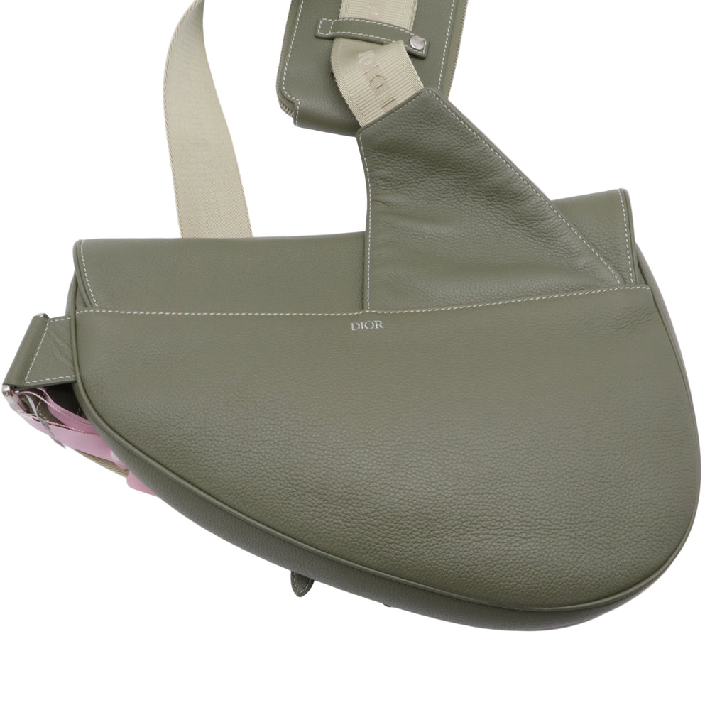 Saddle Crossbody Bag Leather twins
