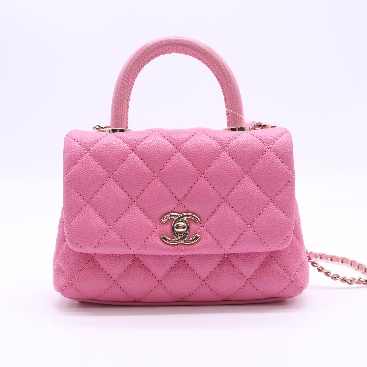 Chanel Mini Coco Handle Bag twins LDJ6415