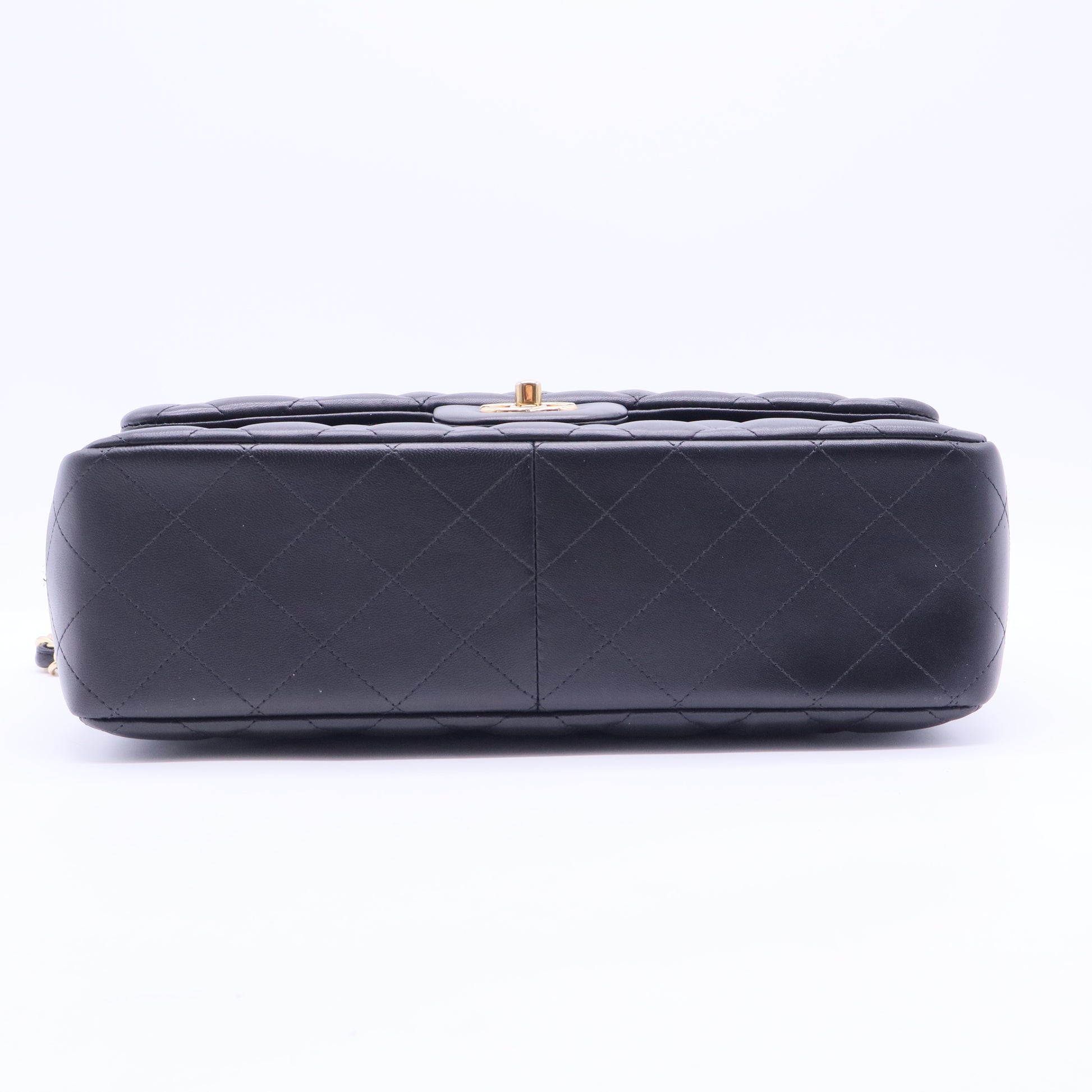 Classic Double Flap Bag Quilted Lambskin Jumbo B12220