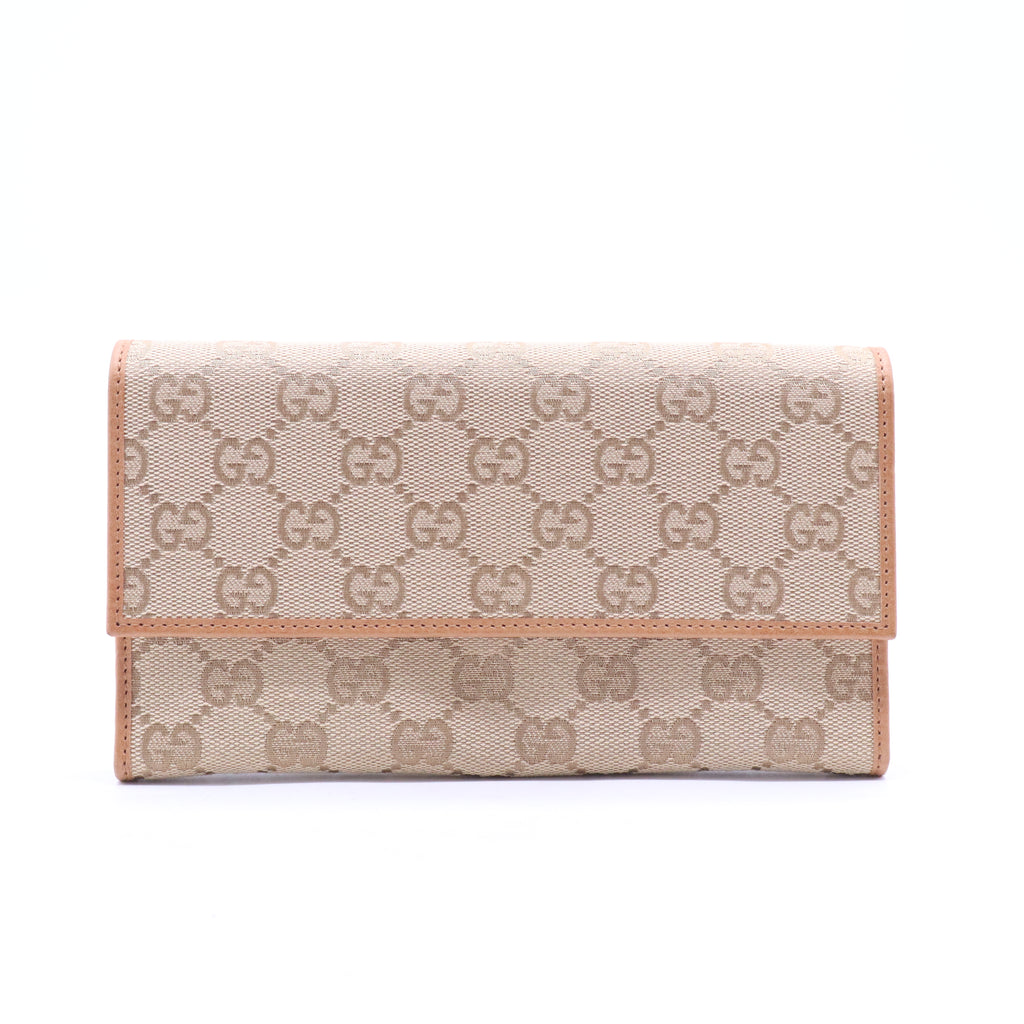 GG Canvas Canvas Continental Wallet W20978