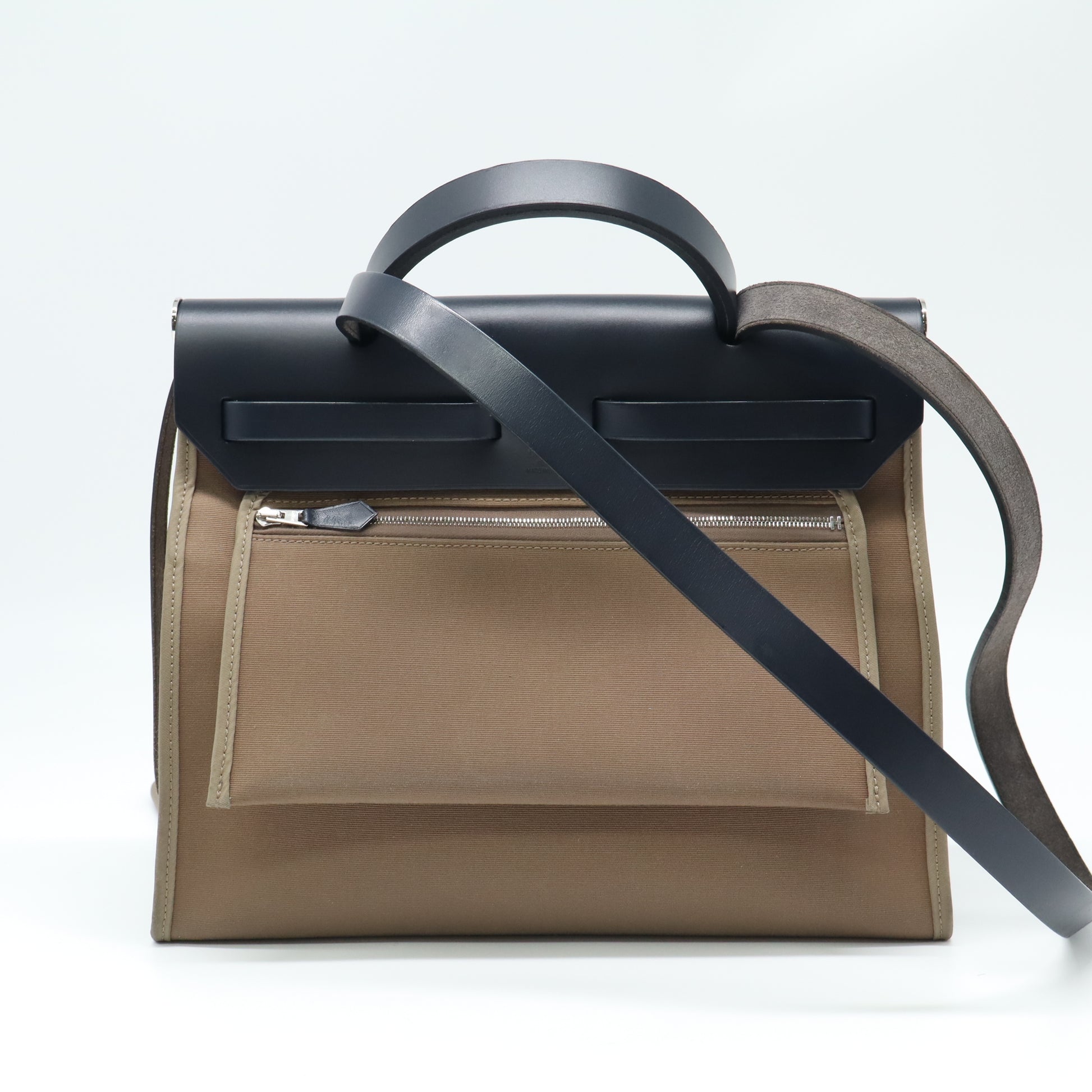 Vache Hunter Toile Herbag Zip 31 PM Trench Bleu Indigo