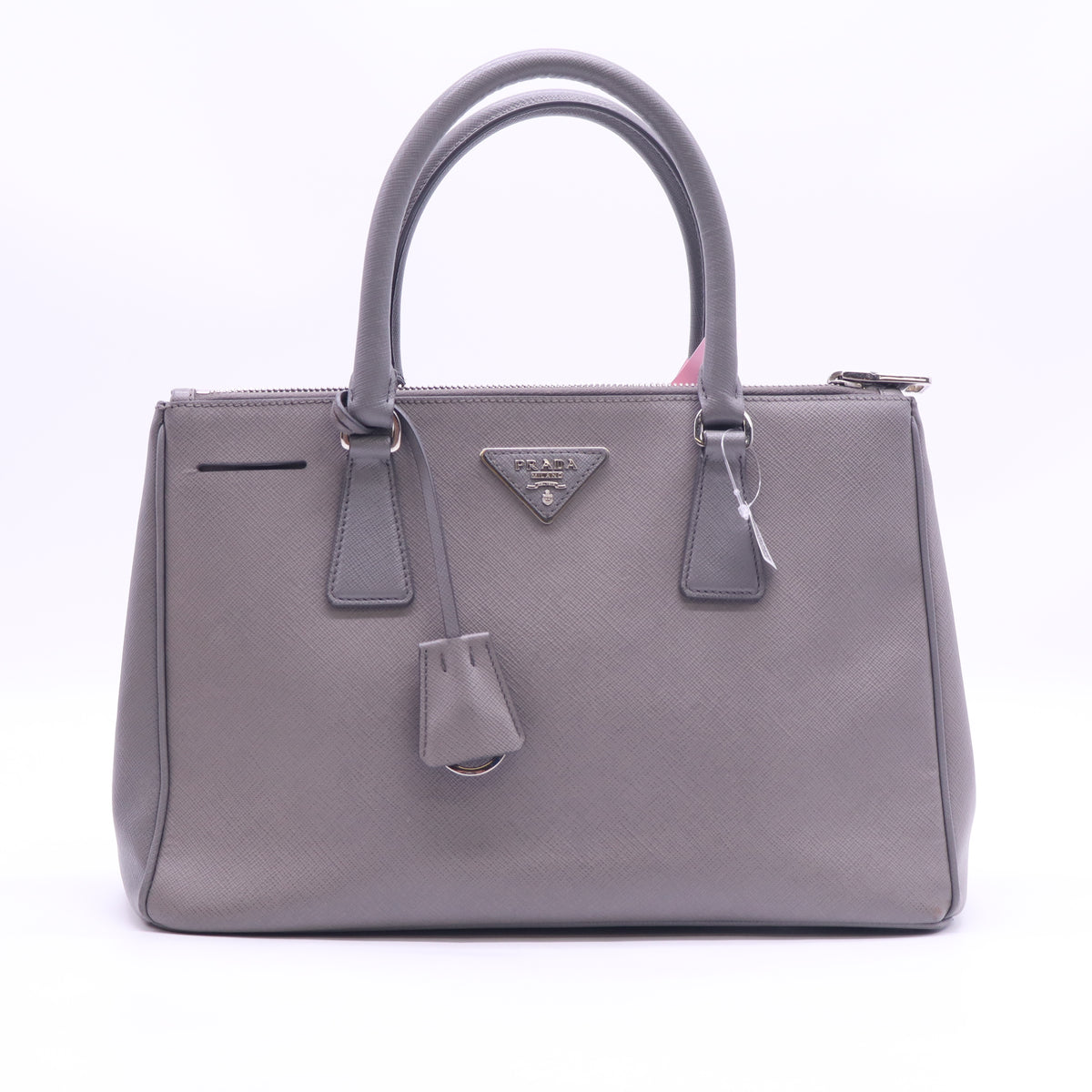 Galleria Double Zip Tote Saffiano Leather Small twins LDJ6452