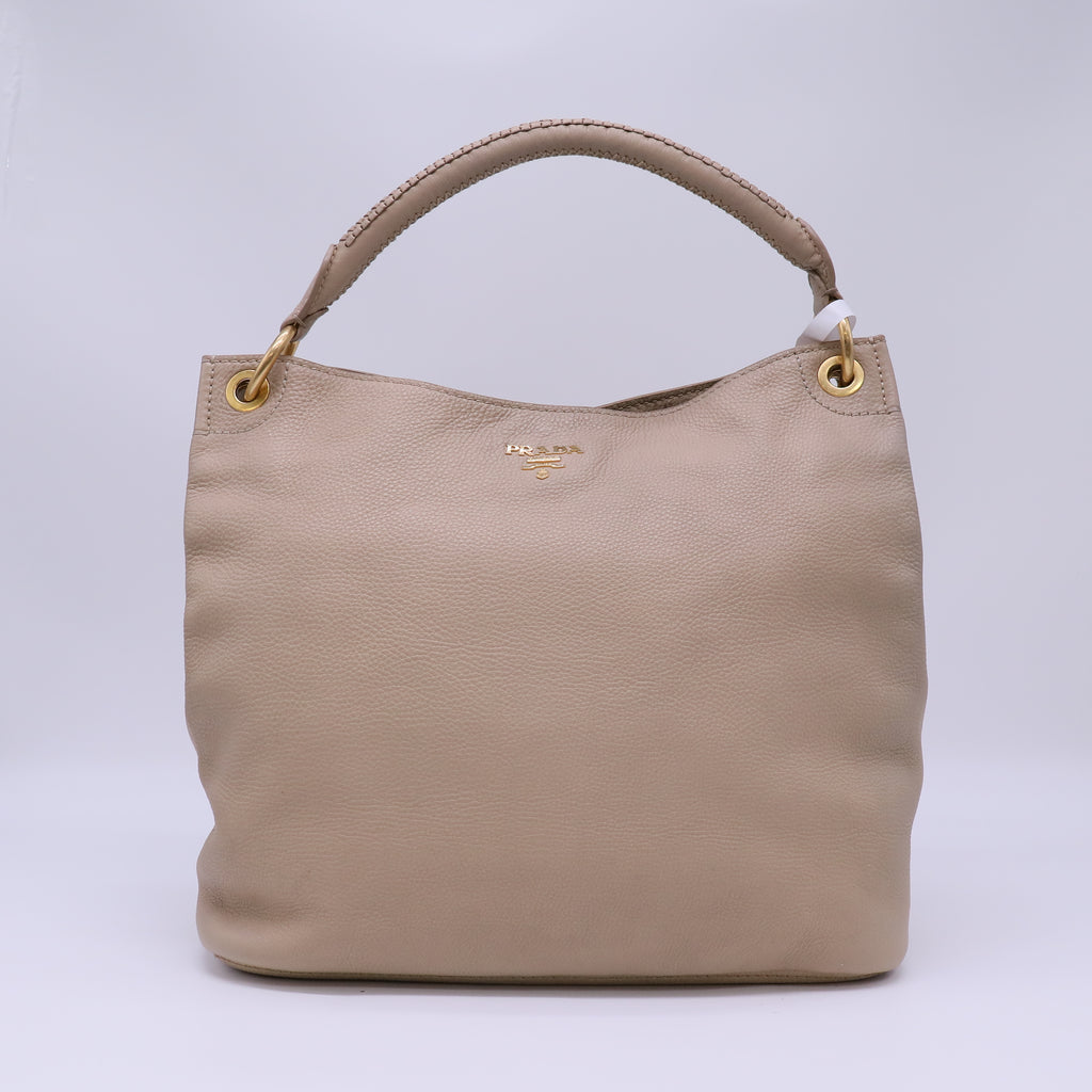 Prada Vitello Daino Hobo Bag B22685