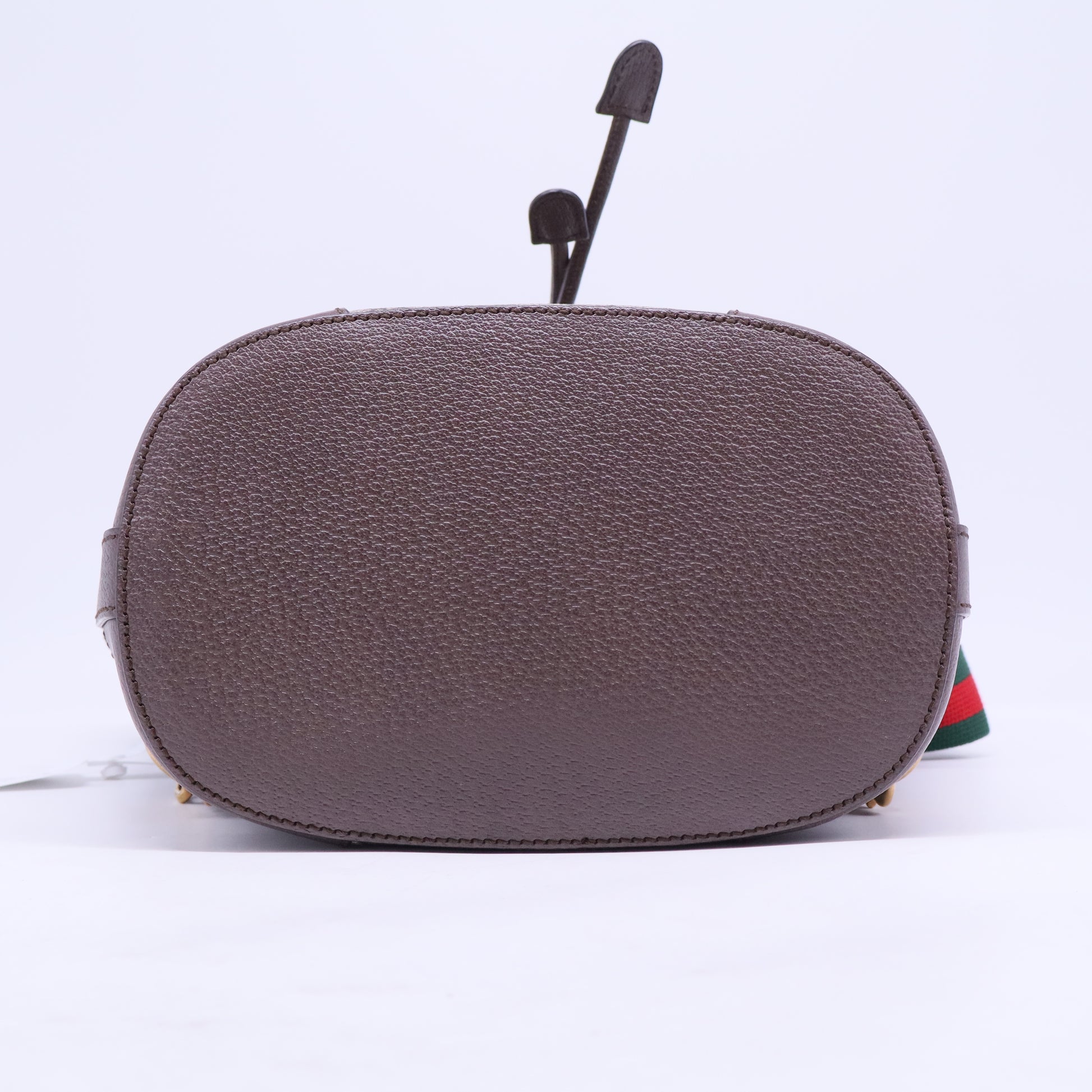 Neo Vintage Drawstring Bucket Backpack GG Coated Canvas Mini