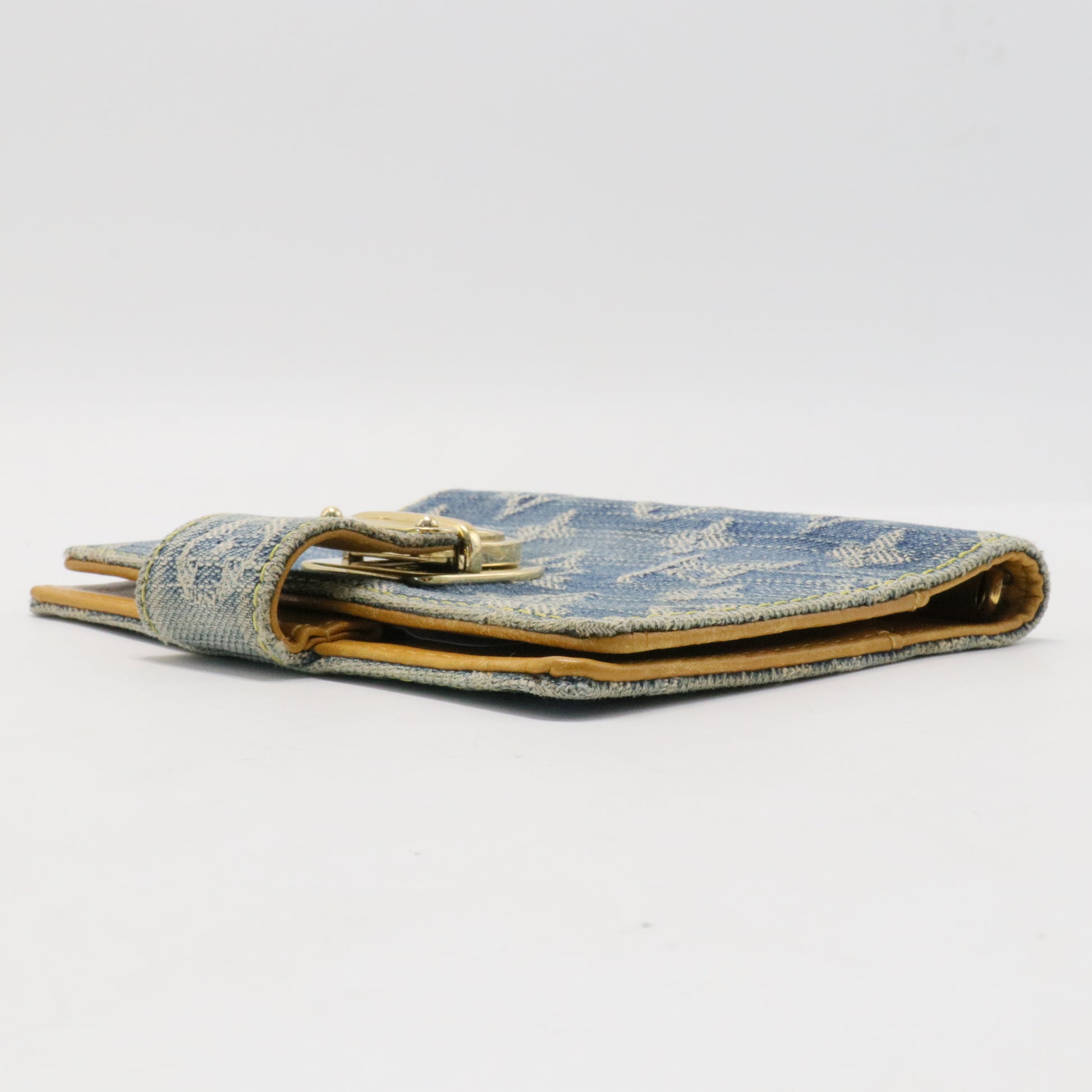 Monogram Denim Agenda PM Blue
