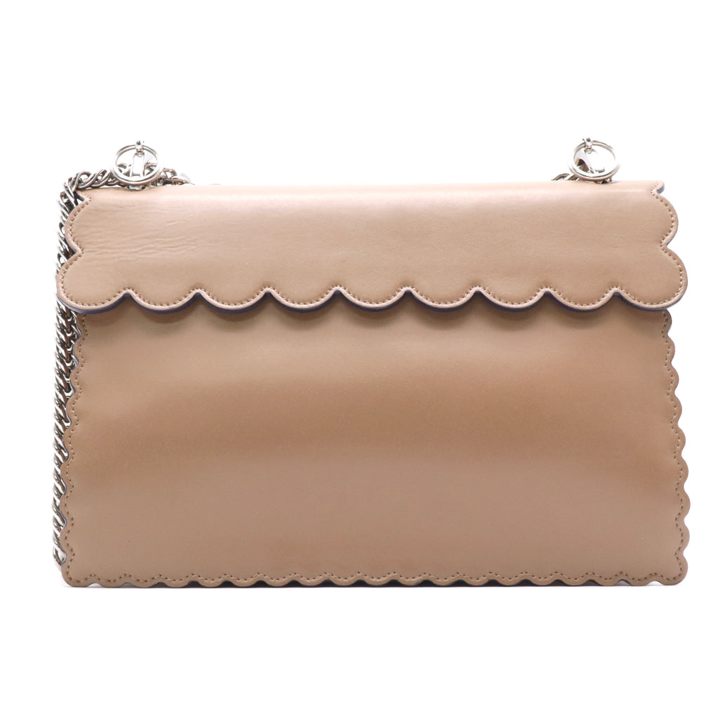Vitello Liberty Scalloped Studded Kan I Shoulder Bag twins