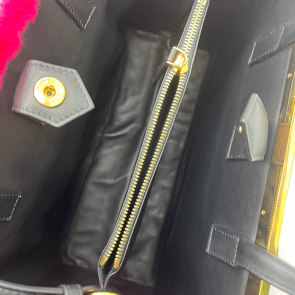 Shearling Medium 2Jours Tote twins