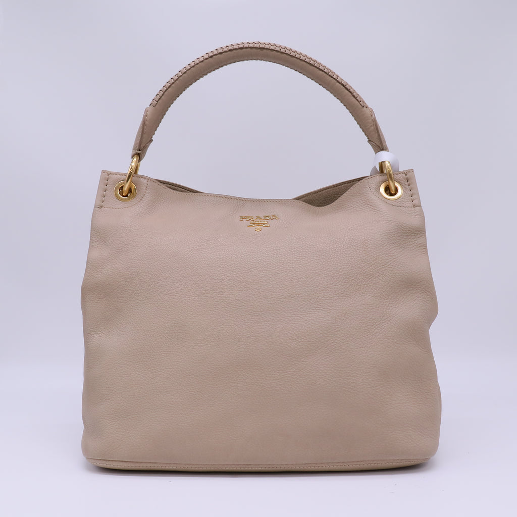 Prada Vitello Daino Hobo Bag B22832