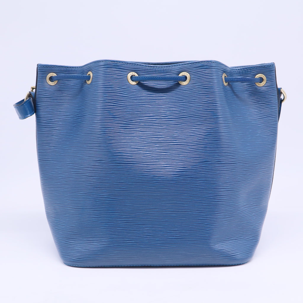 Toledo Blue Epi Leather Petit Noe Bag B20525