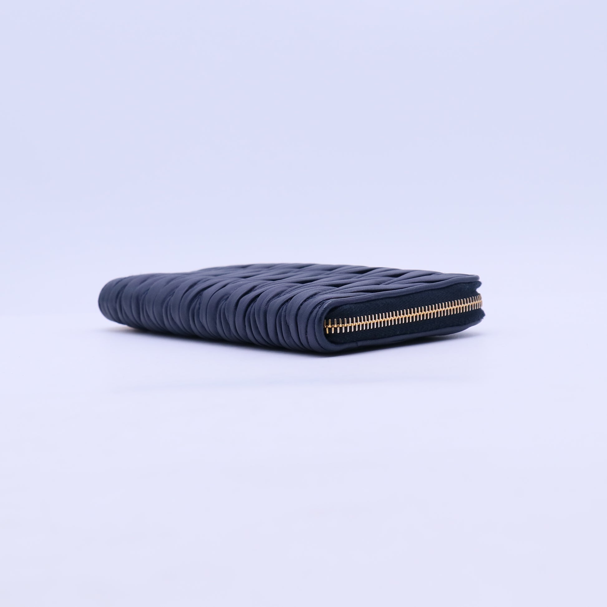 Nappa Matelasse Lux Zip Around Wallet W21139