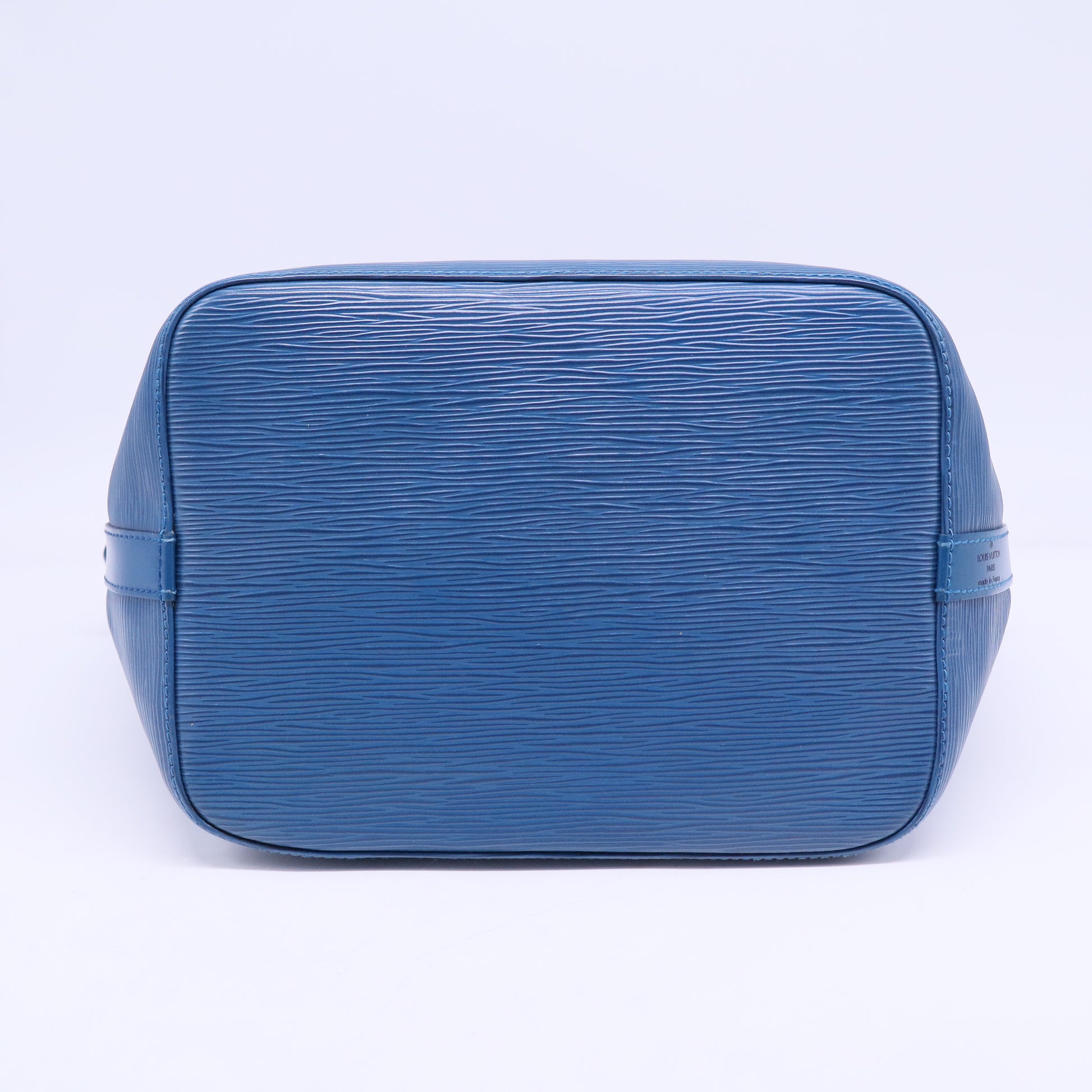 Toledo Blue Epi Leather Petit Noe Bag B20525