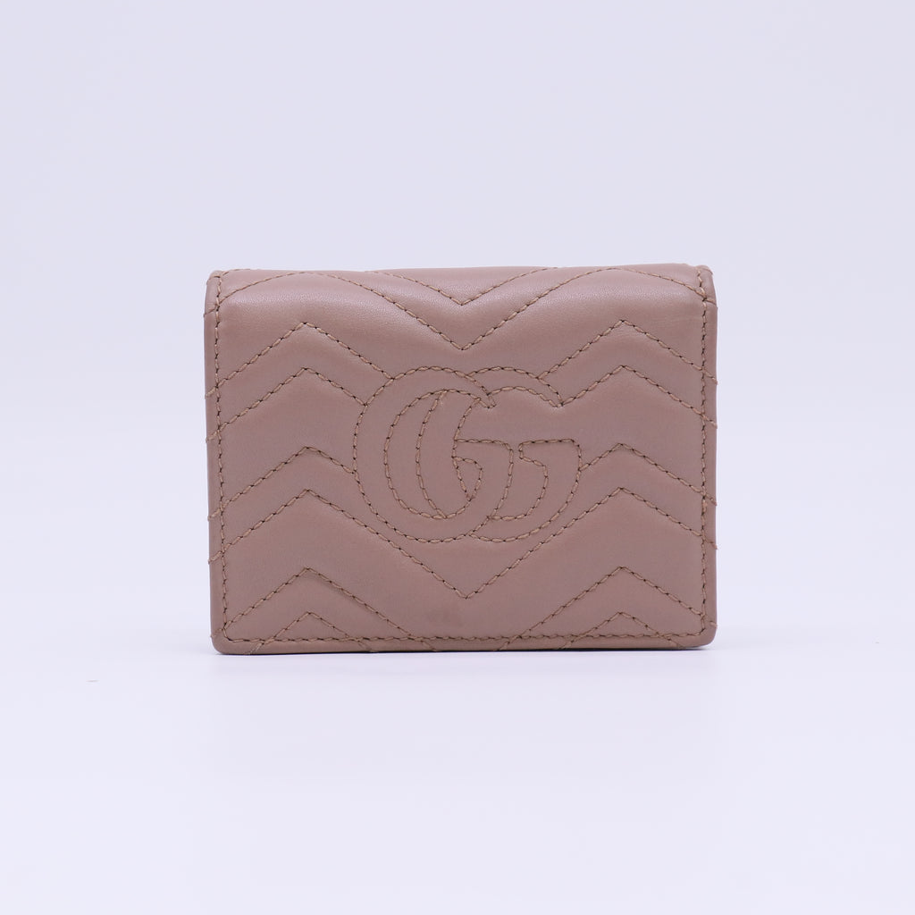 Gucci GG Marmont Card Case Wallet W22189