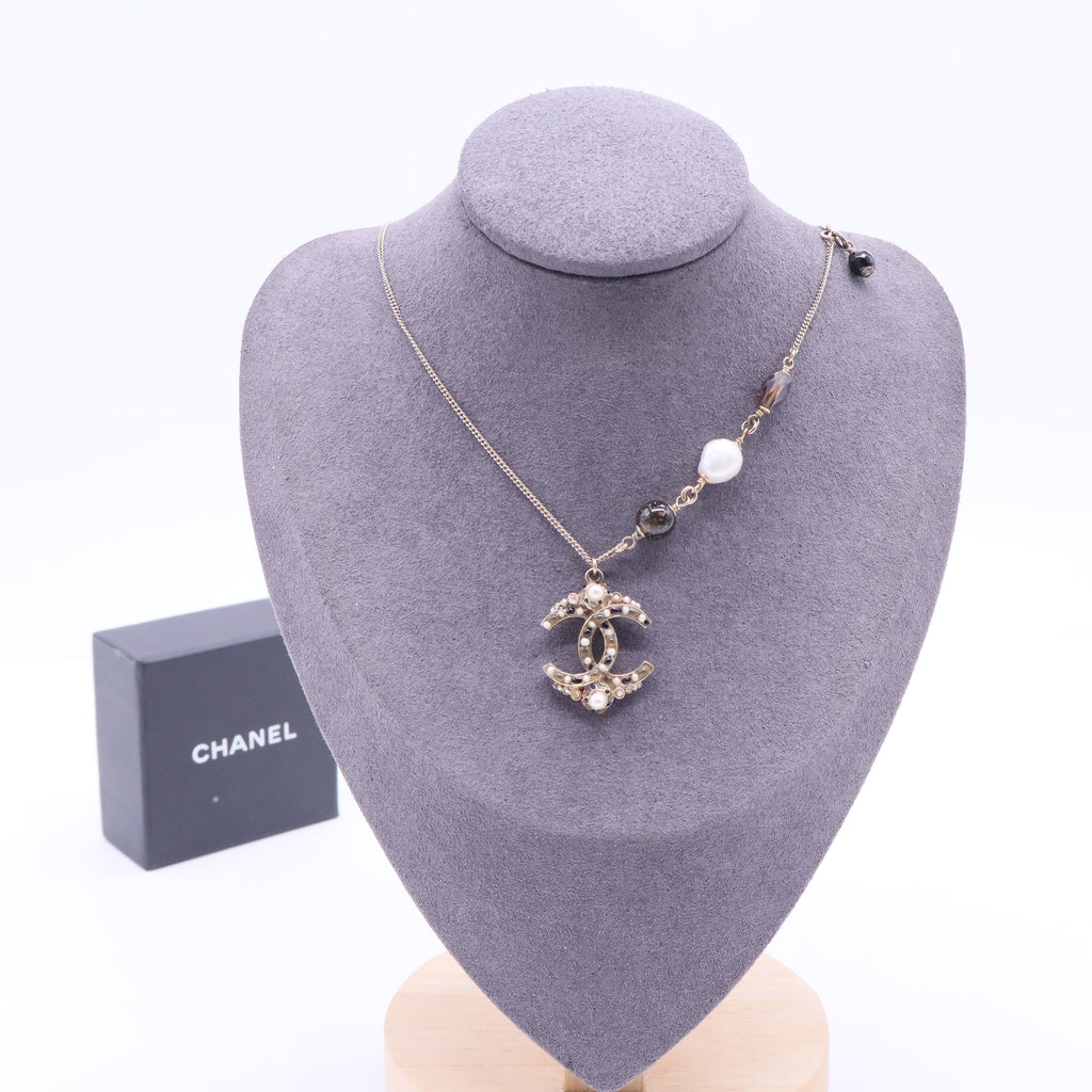 CC crystal necklace LD-W20022