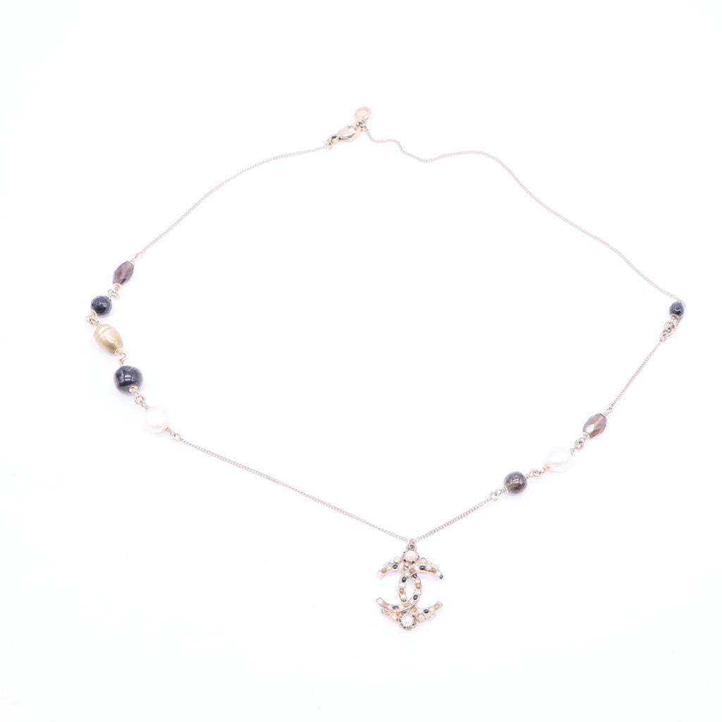 CC crystal necklace LD-W20022