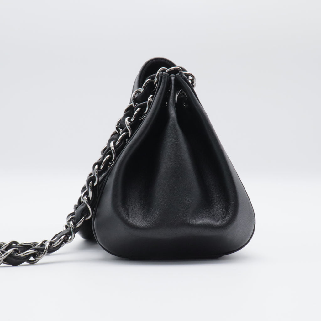 Mademoiselle Chain Shoulder Bag Black twins
