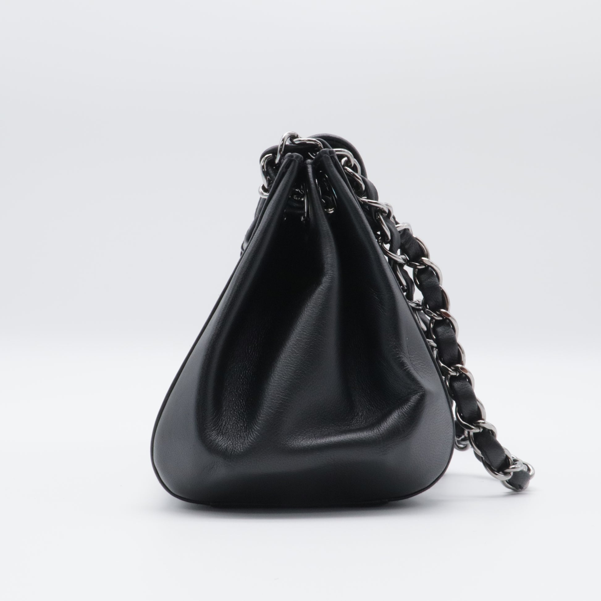 Mademoiselle Chain Shoulder Bag Black twins