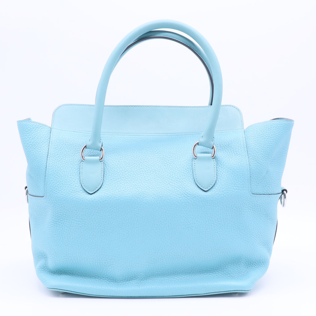 Toolbox leather handbag B12364