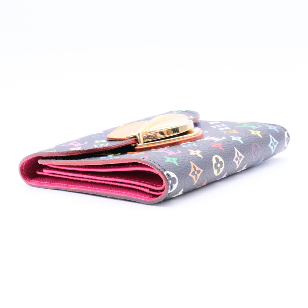Monogram Multicolor Joey Wallet Black