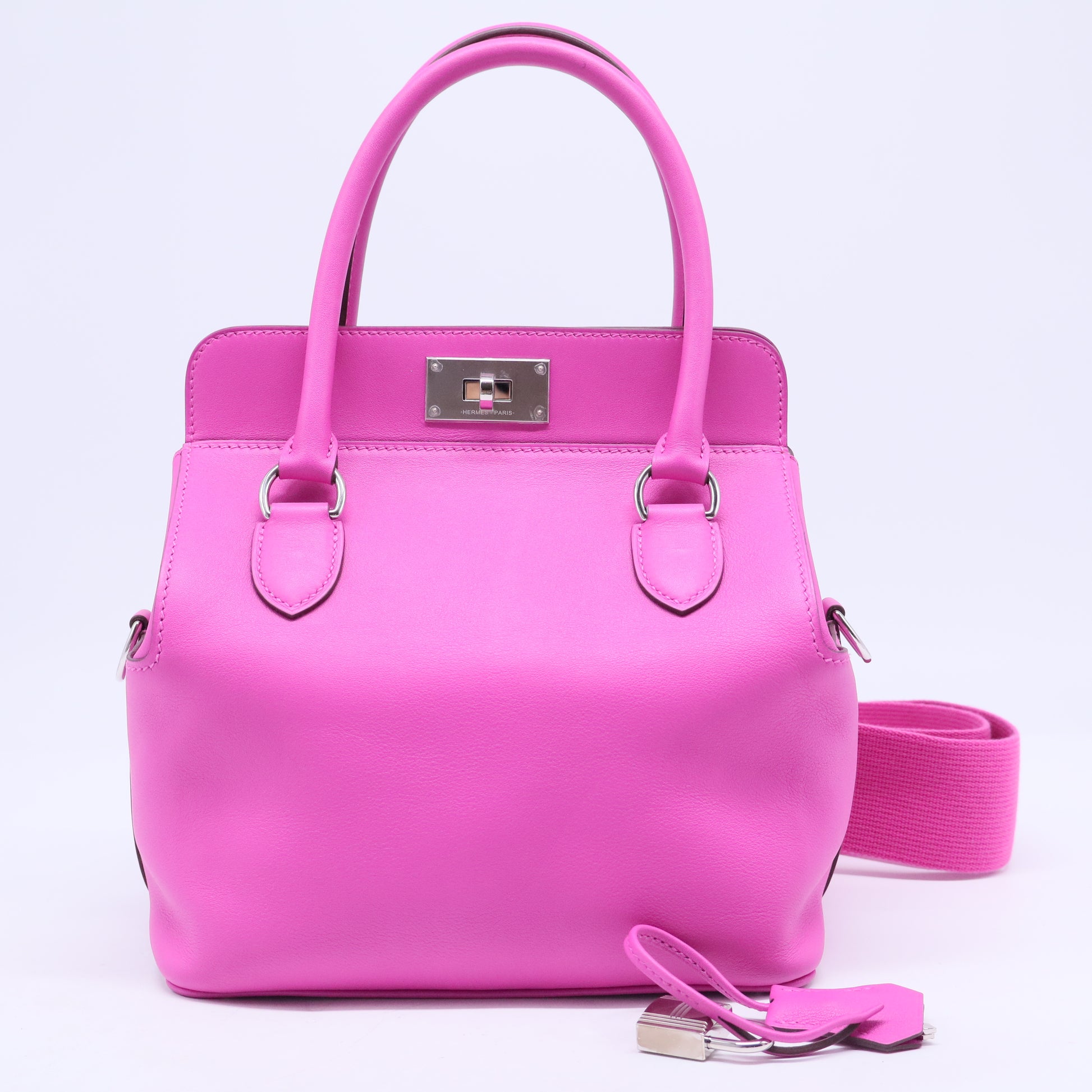 Toolbox leather handbag B20647