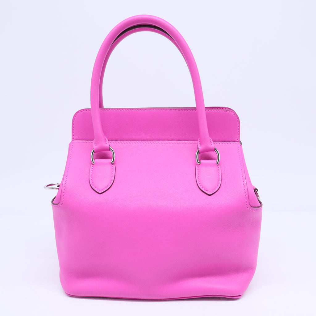 Toolbox leather handbag B20647