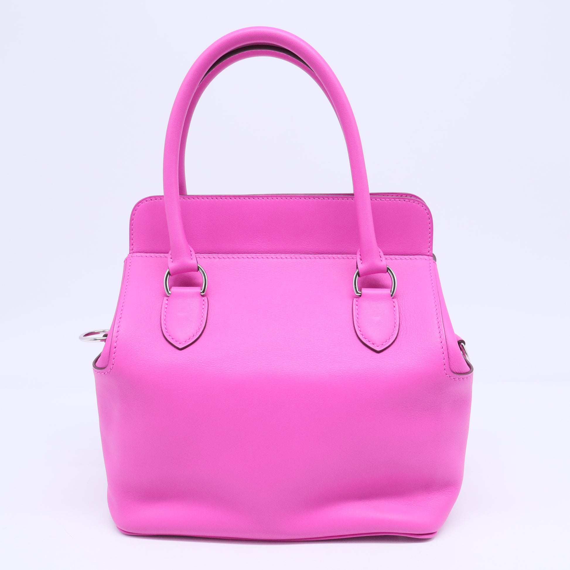 Toolbox leather handbag B20647