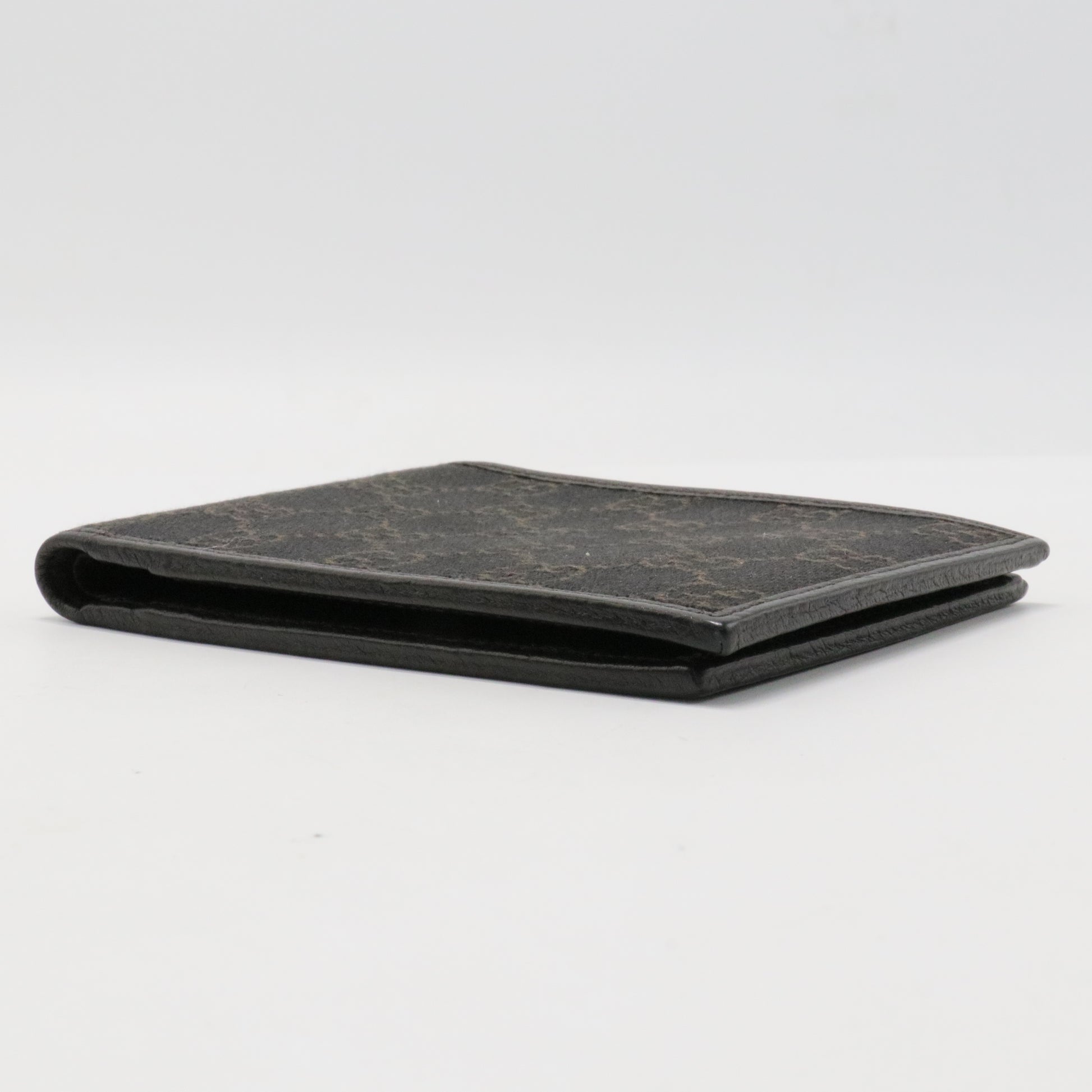 Nylon Monogram Bi-Fold Wallet Black